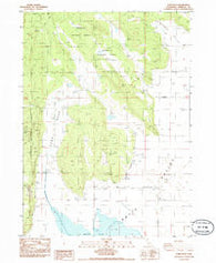 Sams Neck California Historical topographic map, 1:24000 scale, 7.5 X 7.5 Minute, Year 1985