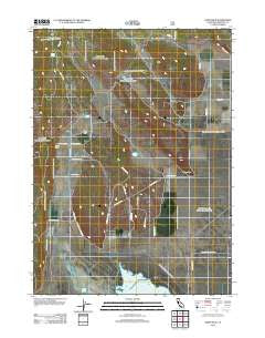 Sams Neck California Historical topographic map, 1:24000 scale, 7.5 X 7.5 Minute, Year 2012