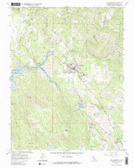 San Andreas California Historical topographic map, 1:24000 scale, 7.5 X 7.5 Minute, Year 1962