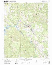 San Andreas California Historical topographic map, 1:24000 scale, 7.5 X 7.5 Minute, Year 1962