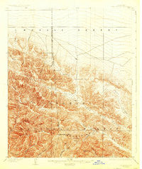 San Antonio California Historical topographic map, 1:62500 scale, 15 X 15 Minute, Year 1903