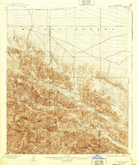 San Antonio California Historical topographic map, 1:62500 scale, 15 X 15 Minute, Year 1903