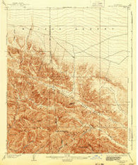 San Antonio California Historical topographic map, 1:62500 scale, 15 X 15 Minute, Year 1903
