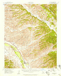 San Ardo California Historical topographic map, 1:62500 scale, 15 X 15 Minute, Year 1956