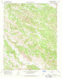 San Benito California Historical topographic map, 1:24000 scale, 7.5 X 7.5 Minute, Year 1968