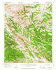 San Benito California Historical topographic map, 1:62500 scale, 15 X 15 Minute, Year 1957
