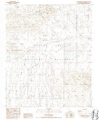 San Bernardino Wash California Historical topographic map, 1:24000 scale, 7.5 X 7.5 Minute, Year 1986