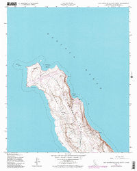 San Clemente Island North California Historical topographic map, 1:24000 scale, 7.5 X 7.5 Minute, Year 1943