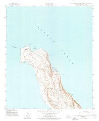 San Clemente Island North California Historical topographic map, 1:24000 scale, 7.5 X 7.5 Minute, Year 1943