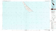 San Clemente Island California Historical topographic map, 1:100000 scale, 30 X 60 Minute, Year 1980