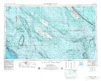 San Clemente Island California Historical topographic map, 1:250000 scale, 1 X 2 Degree, Year 1957