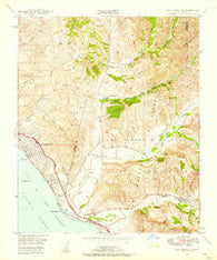 San Clemente California Historical topographic map, 1:24000 scale, 7.5 X 7.5 Minute, Year 1948