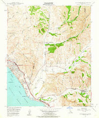 San Clemente California Historical topographic map, 1:24000 scale, 7.5 X 7.5 Minute, Year 1948