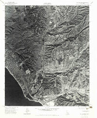 San Clemente California Historical topographic map, 1:24000 scale, 7.5 X 7.5 Minute, Year 1974