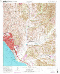 San Clemente California Historical topographic map, 1:24000 scale, 7.5 X 7.5 Minute, Year 1968