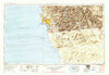 San Diego California Historical topographic map, 1:250000 scale, 1 X 2 Degree, Year 1950