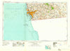 San Diego California Historical topographic map, 1:250000 scale, 1 X 2 Degree, Year 1958