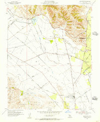 San Felipe California Historical topographic map, 1:24000 scale, 7.5 X 7.5 Minute, Year 1955