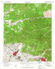 San Fernando California Historical topographic map, 1:62500 scale, 15 X 15 Minute, Year 1940