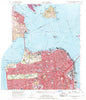 San Francisco North California Historical topographic map, 1:24000 scale, 7.5 X 7.5 Minute, Year 1956