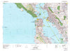 San Francisco California Historical topographic map, 1:100000 scale, 30 X 60 Minute, Year 1978