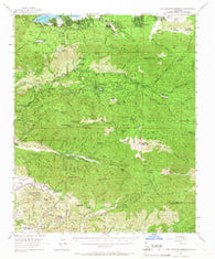 San Gorgonio Mountain California Historical topographic map, 1:62500 scale, 15 X 15 Minute, Year 1954