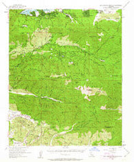 San Gorgonio Mountain California Historical topographic map, 1:62500 scale, 15 X 15 Minute, Year 1954
