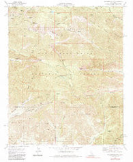 San Gorgonio Mtn California Historical topographic map, 1:24000 scale, 7.5 X 7.5 Minute, Year 1970