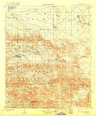 San Gorgonio California Historical topographic map, 1:125000 scale, 30 X 30 Minute, Year 1902