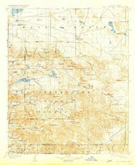 San Gorgonio California Historical topographic map, 1:125000 scale, 30 X 30 Minute, Year 1902