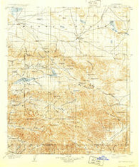 San Gorgonio California Historical topographic map, 1:125000 scale, 30 X 30 Minute, Year 1902