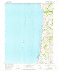 San Gregorio California Historical topographic map, 1:24000 scale, 7.5 X 7.5 Minute, Year 1961