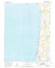 San Gregorio California Historical topographic map, 1:24000 scale, 7.5 X 7.5 Minute, Year 1961