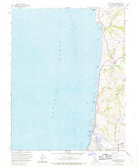 San Gregorio California Historical topographic map, 1:24000 scale, 7.5 X 7.5 Minute, Year 1961