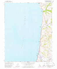 San Gregorio California Historical topographic map, 1:24000 scale, 7.5 X 7.5 Minute, Year 1961