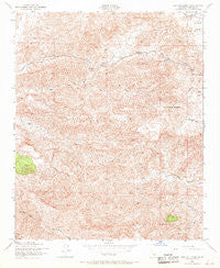 San Guillermo California Historical topographic map, 1:24000 scale, 7.5 X 7.5 Minute, Year 1943