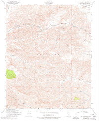 San Guillermo California Historical topographic map, 1:24000 scale, 7.5 X 7.5 Minute, Year 1943