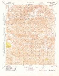 San Guillermo California Historical topographic map, 1:31680 scale, 7.5 X 7.5 Minute, Year 1944