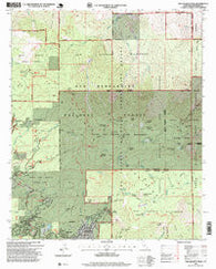 San Jacinto Peak California Historical topographic map, 1:24000 scale, 7.5 X 7.5 Minute, Year 1996