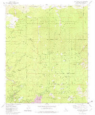 San Jacinto Peak California Historical topographic map, 1:24000 scale, 7.5 X 7.5 Minute, Year 1981