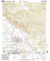 San Jacinto California Historical topographic map, 1:24000 scale, 7.5 X 7.5 Minute, Year 1996