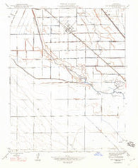 San Joaquin California Historical topographic map, 1:24000 scale, 7.5 X 7.5 Minute, Year 1947