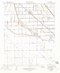 San Joaquin California Historical topographic map, 1:24000 scale, 7.5 X 7.5 Minute, Year 1947