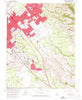 San Jose East California Historical topographic map, 1:24000 scale, 7.5 X 7.5 Minute, Year 1961