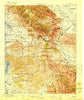San Juan Bautista California Historical topographic map, 1:62500 scale, 15 X 15 Minute, Year 1917