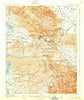 San Juan Bautista California Historical topographic map, 1:62500 scale, 15 X 15 Minute, Year 1917