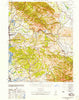 San Juan Bautista California Historical topographic map, 1:62500 scale, 15 X 15 Minute, Year 1939