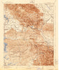 San Juan Bautista California Historical topographic map, 1:62500 scale, 15 X 15 Minute, Year 1917