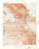 San Juan Bautista California Historical topographic map, 1:62500 scale, 15 X 15 Minute, Year 1917
