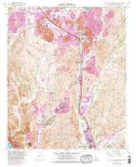 San Juan Capistrano California Historical topographic map, 1:24000 scale, 7.5 X 7.5 Minute, Year 1968